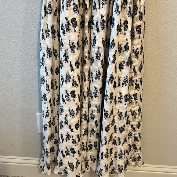Hutch Drop-Waist Plissé Midi Dress - Picture 7 of 13